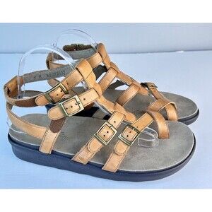 SAS ARIA Women's NEW Leather Sandal US 9 Color hazelnut